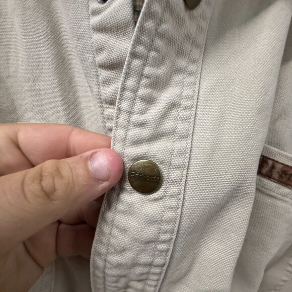 Carhartt Jacket Snap Button Size XL - Picture 4 of 4
